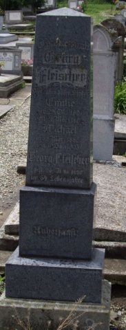 Fleischer Georg 1846-1910 Grabstein